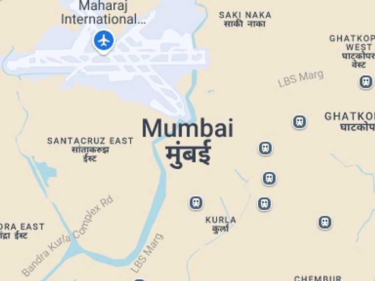 Map itinerary of Asia Tour in September 2026 with 1 destination visits for the trip: Best of Mumbai and Aurangabad