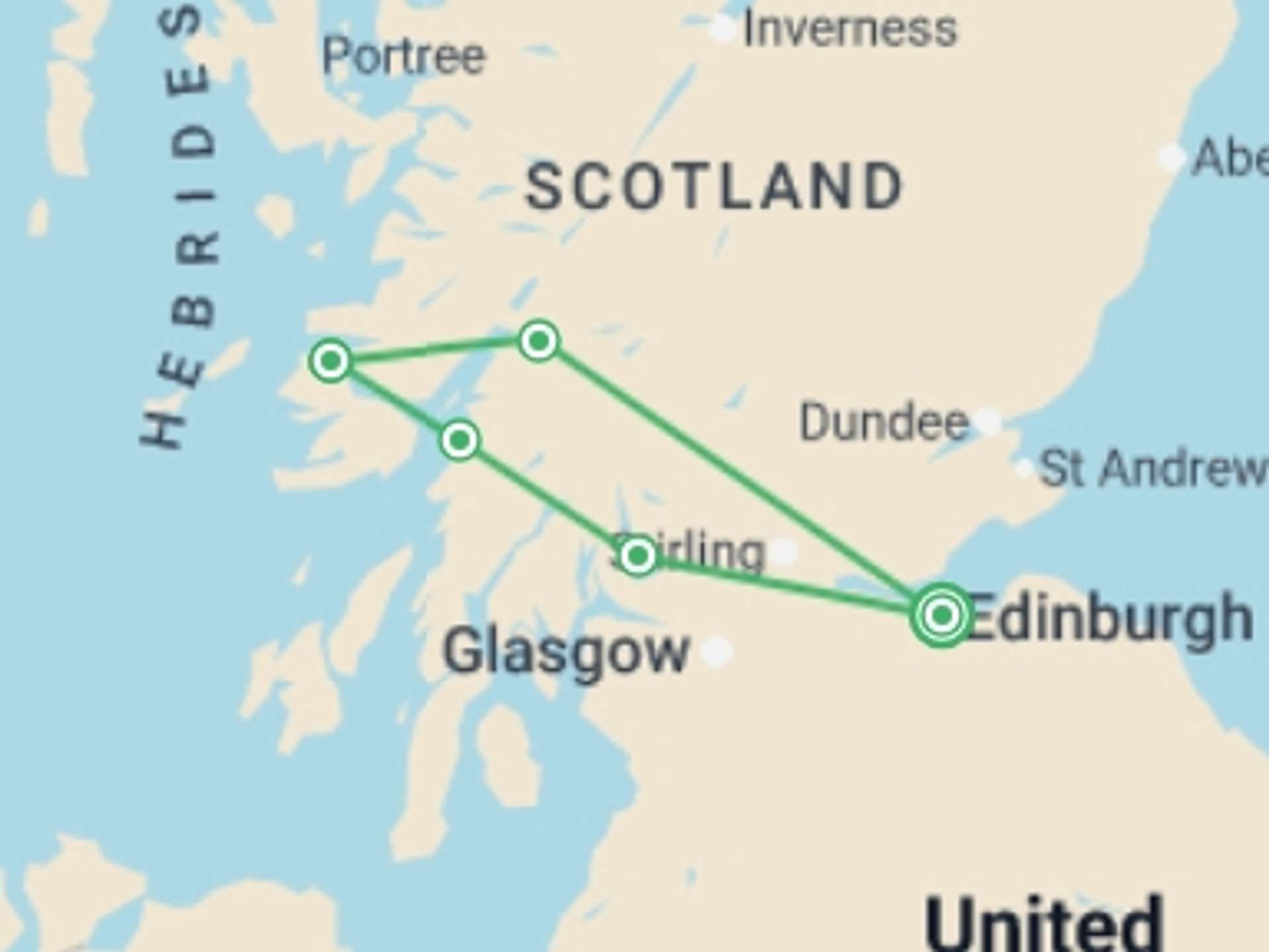 Edinburgh 4-Day tours