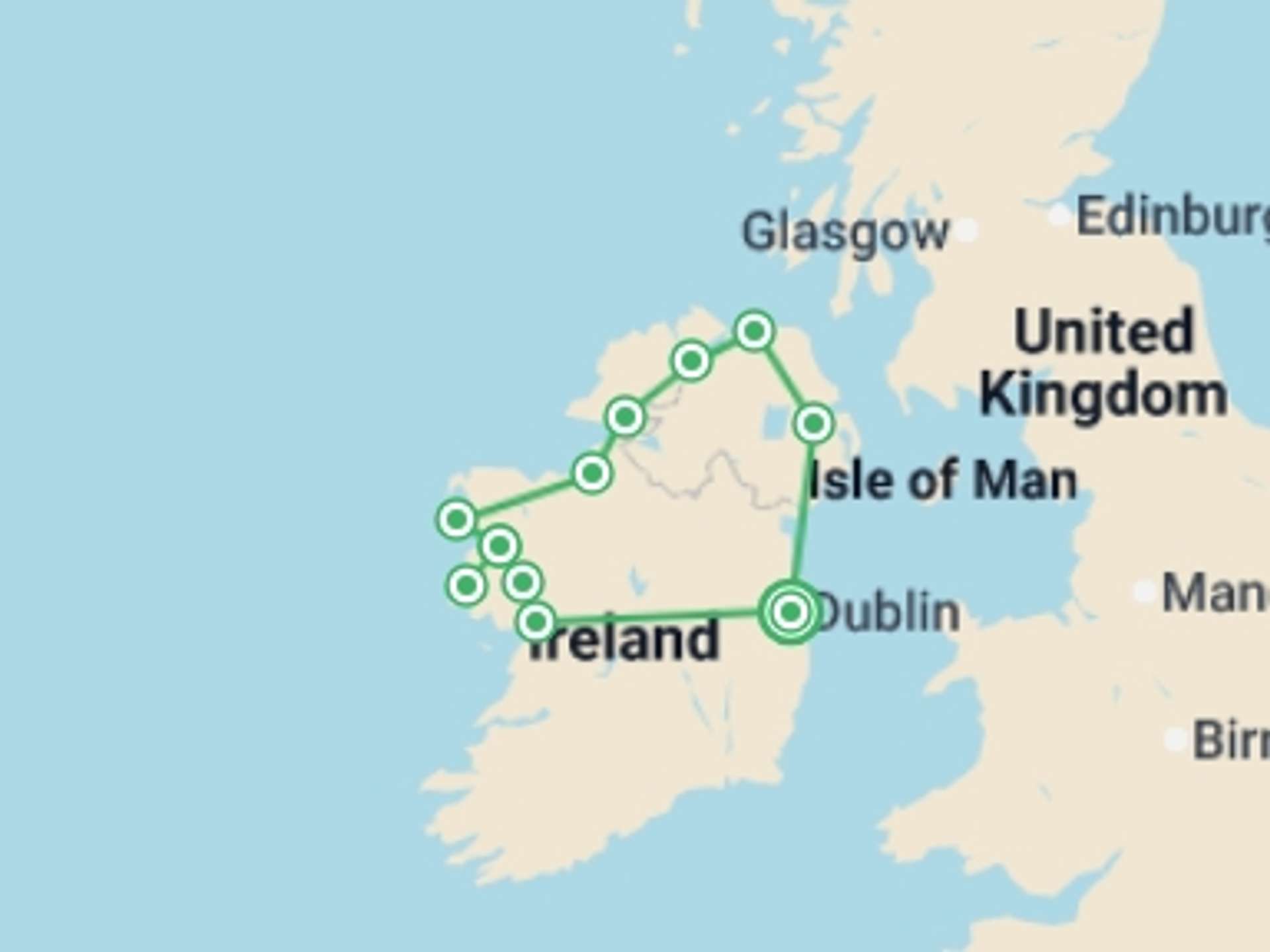 Ireland 5-Day tours