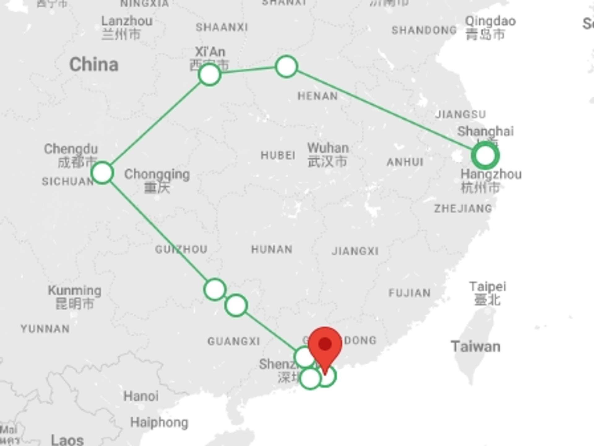 Shanghai 15-Day tours
