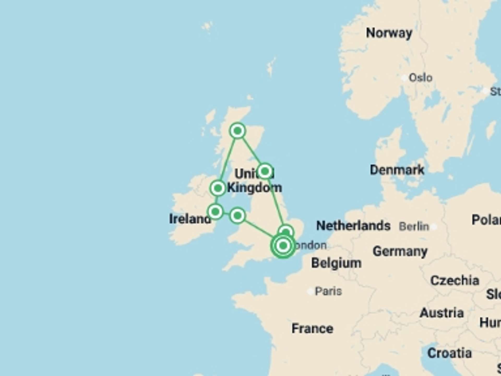 UK and Britain 10-Day tours