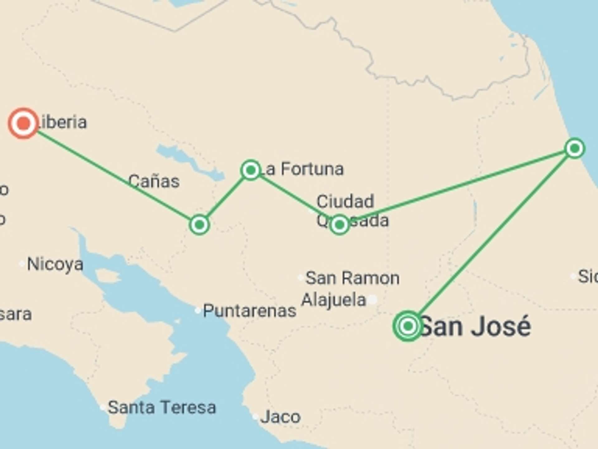 Costa Rica 12-Day tours