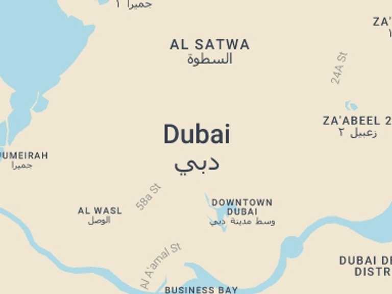 Map of a Adventure Tour with 1 destination visits for the trip: Desert Self-Drive Experience - Quad Bike Experience