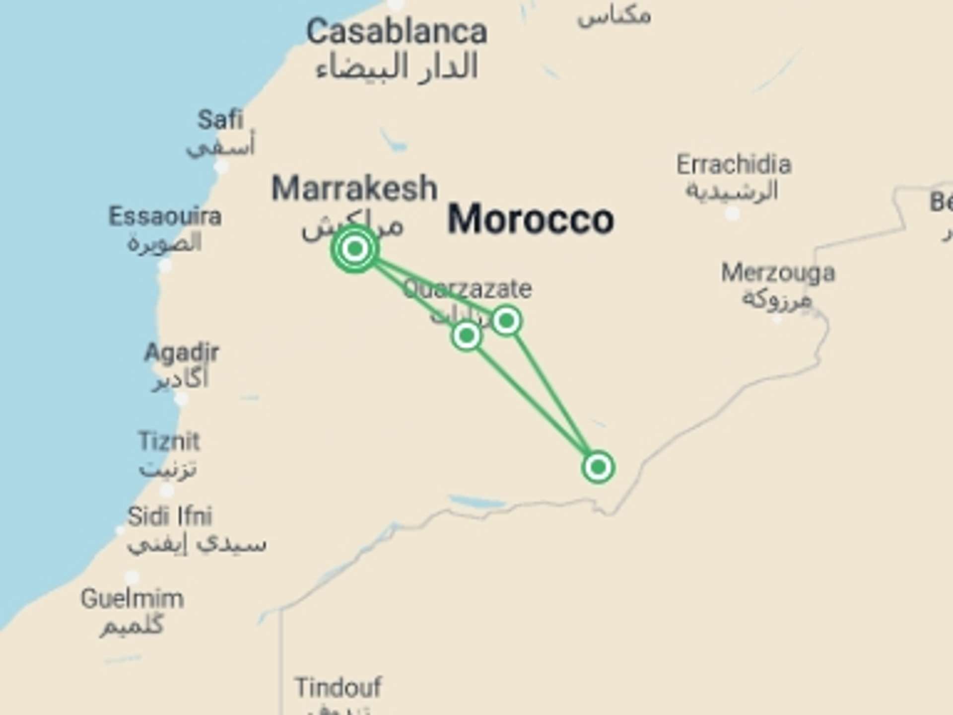 Ouarzazate 8-Day tours