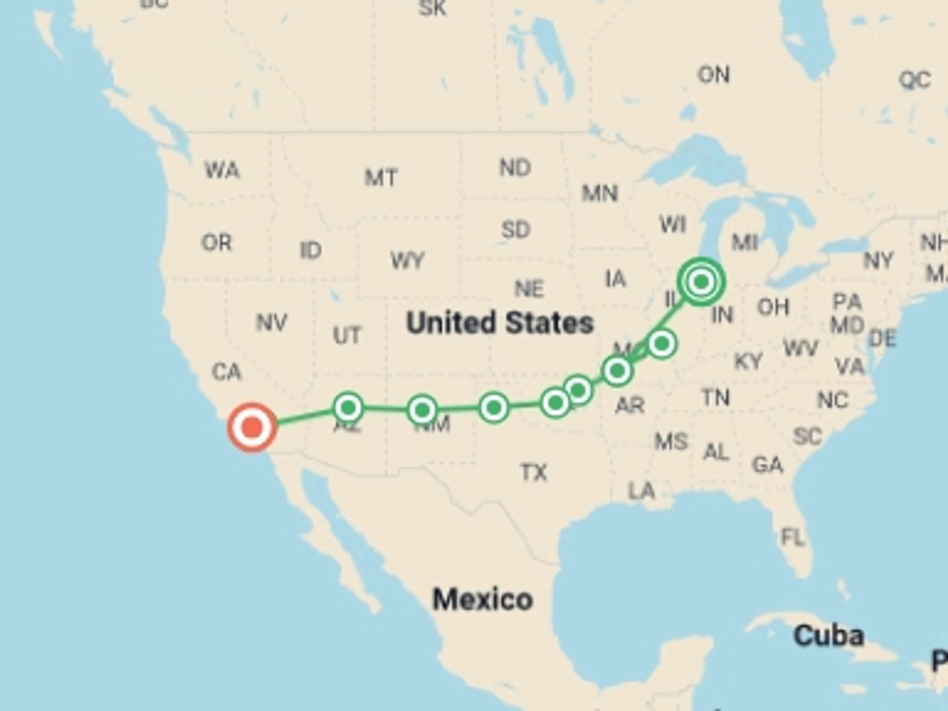 USA 12-Day tours