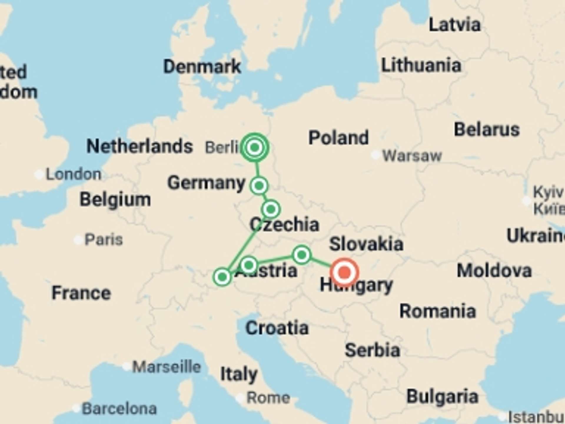 Eastern Europe 10-Day tours