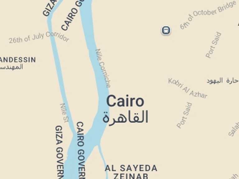 Map of Egypt Tour with 2 destination visits for the trip: Tour to Alexandria from Cairo by Car