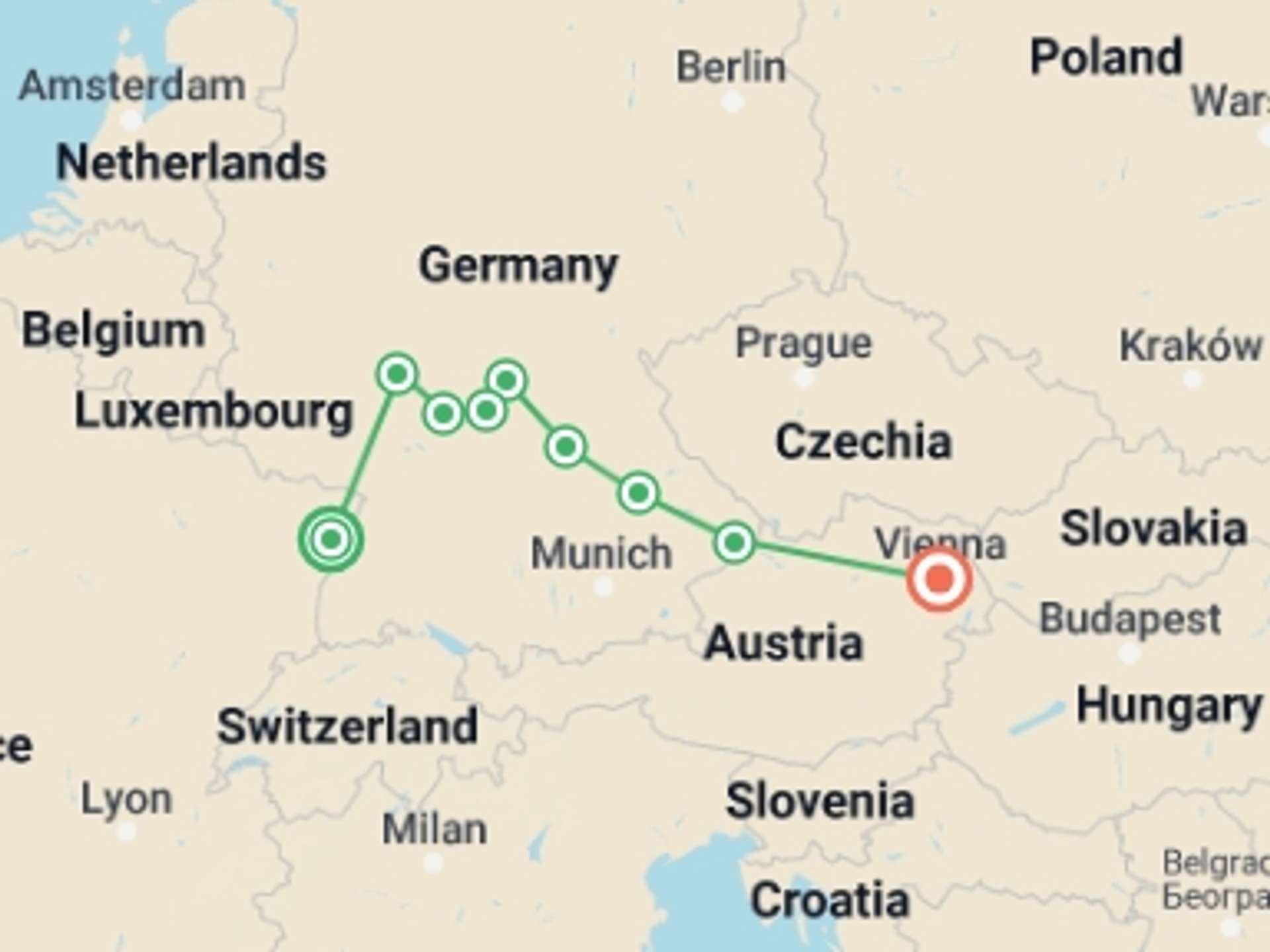 Vienna 10-Day tours