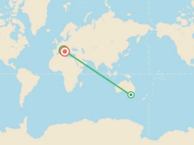 Map itinerary of Italy Tour in June 2026 with 3 destination visits for the trip: Essential Rome and Amalfi Coast by Rail