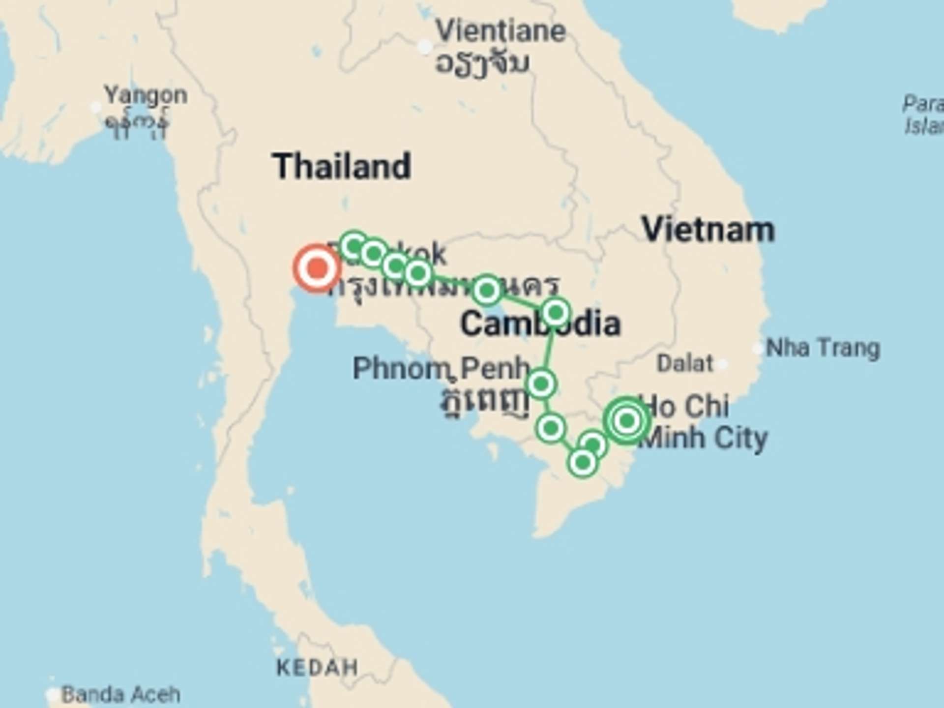 Bangkok 16-Day tours