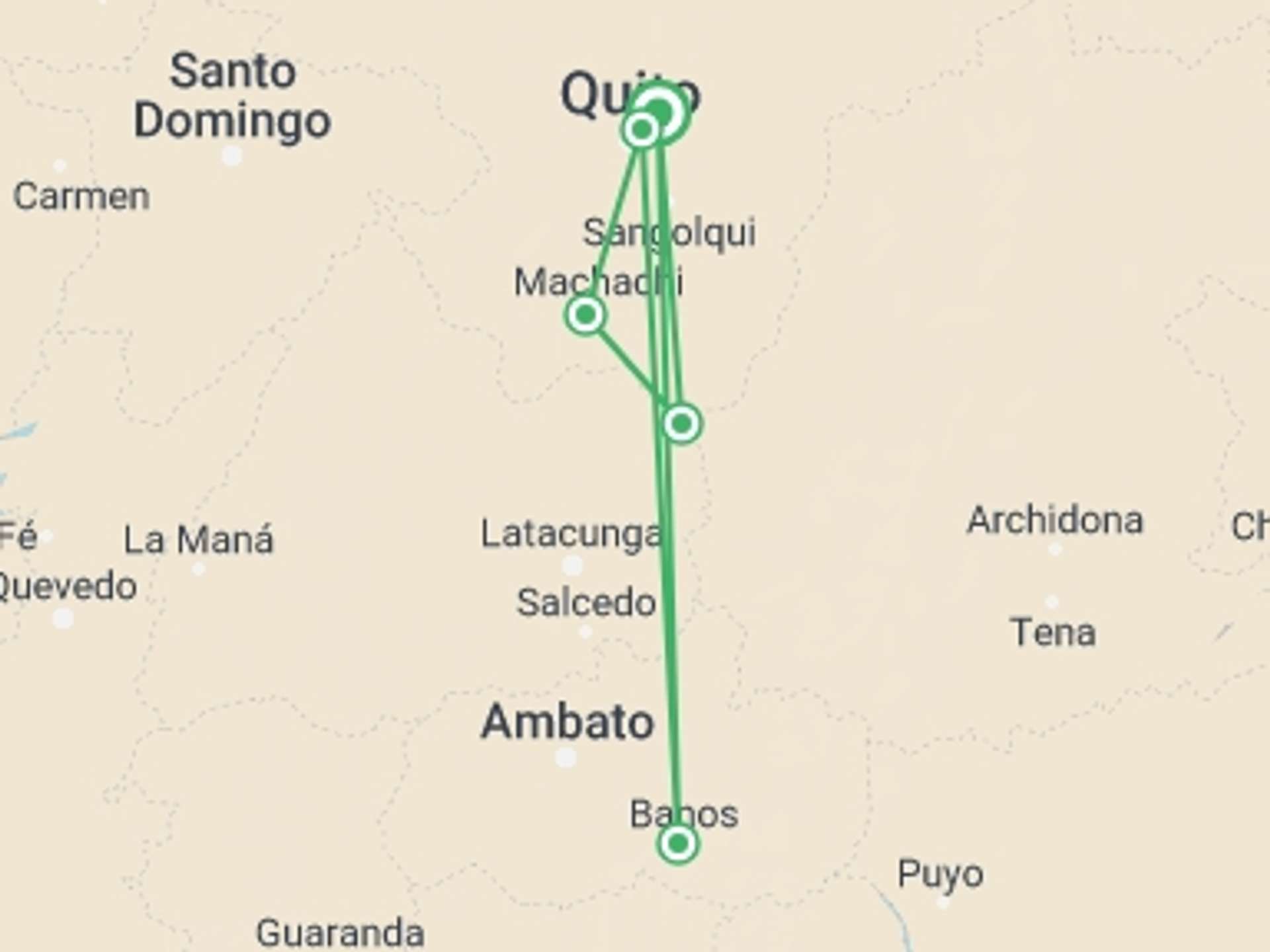 Ecuador 3-Day tours