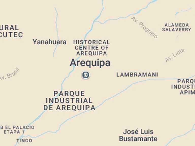 Map of 1-Day Arequipa Tour with 1 destination visits for the trip: Peruvian Cooking Class in Arequipa - Morning Class