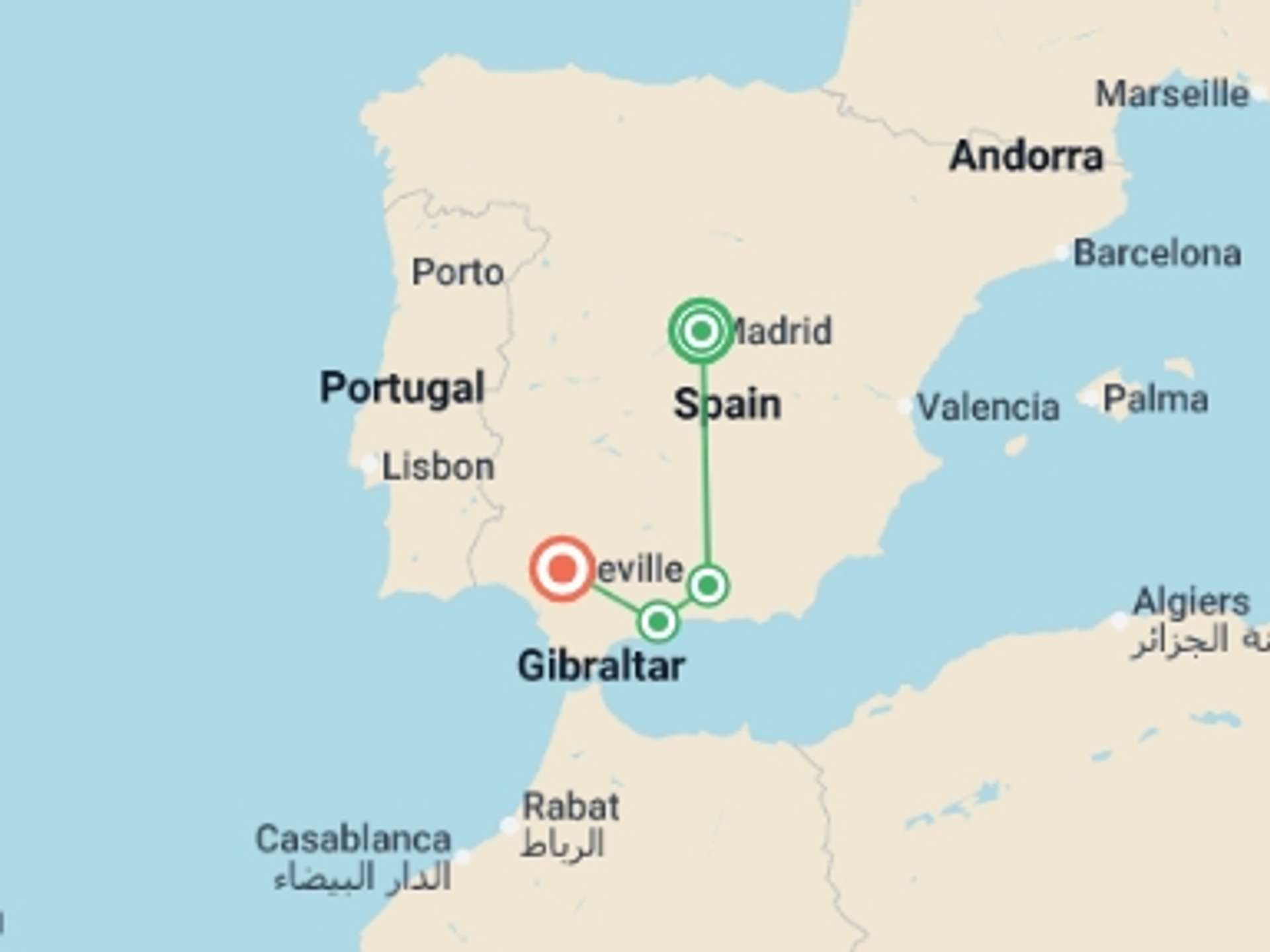 Spain 6-Day tours