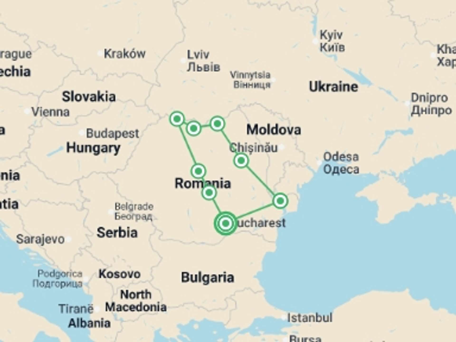 Eastern Europe 12-Day tours