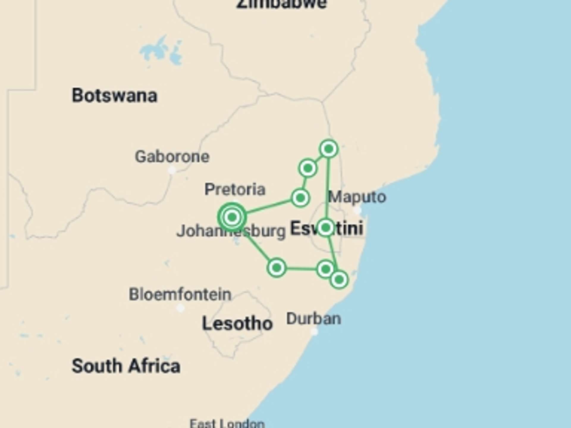 Johannesburg 14-Day tours