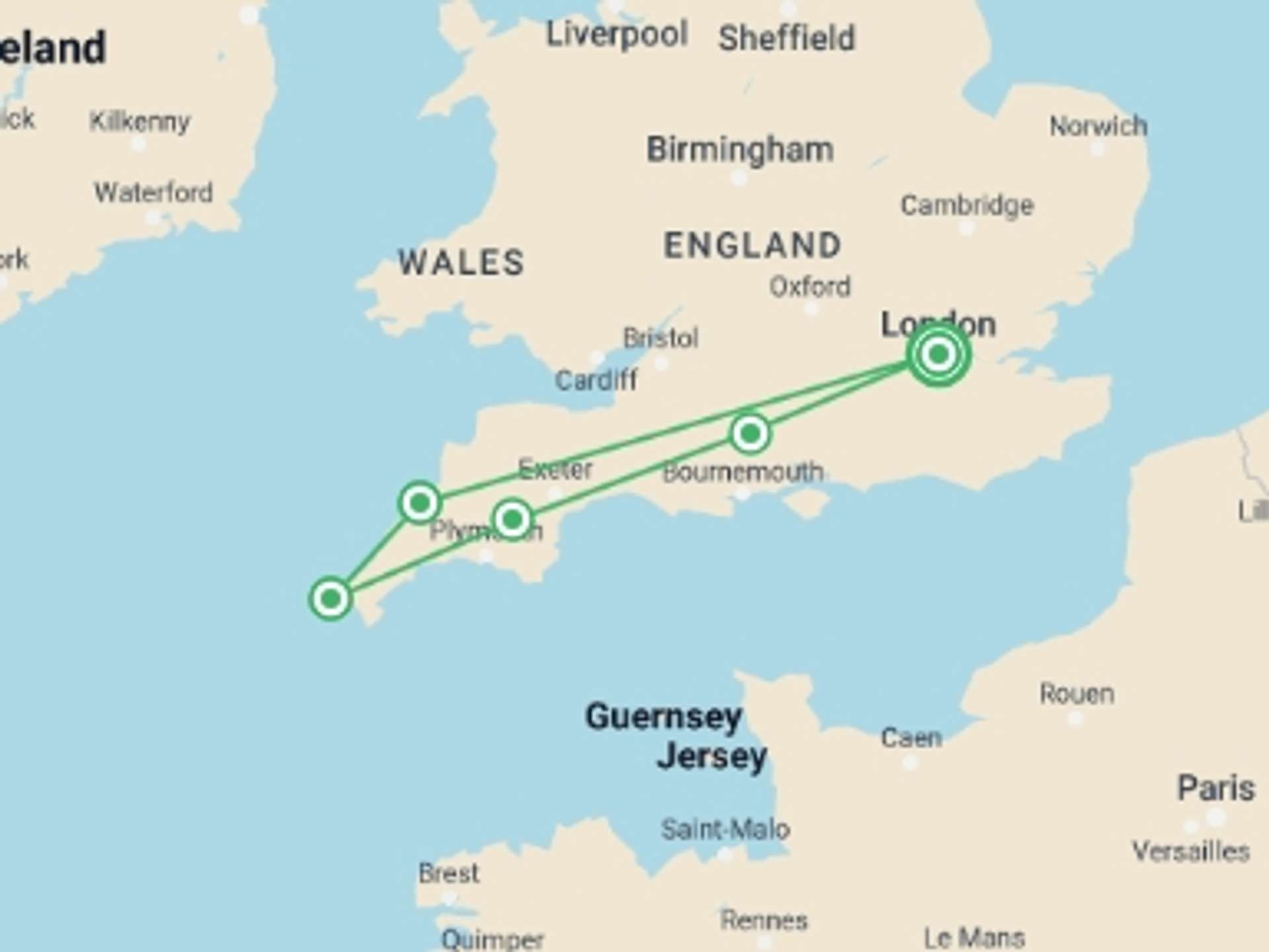 England 9-Day tours