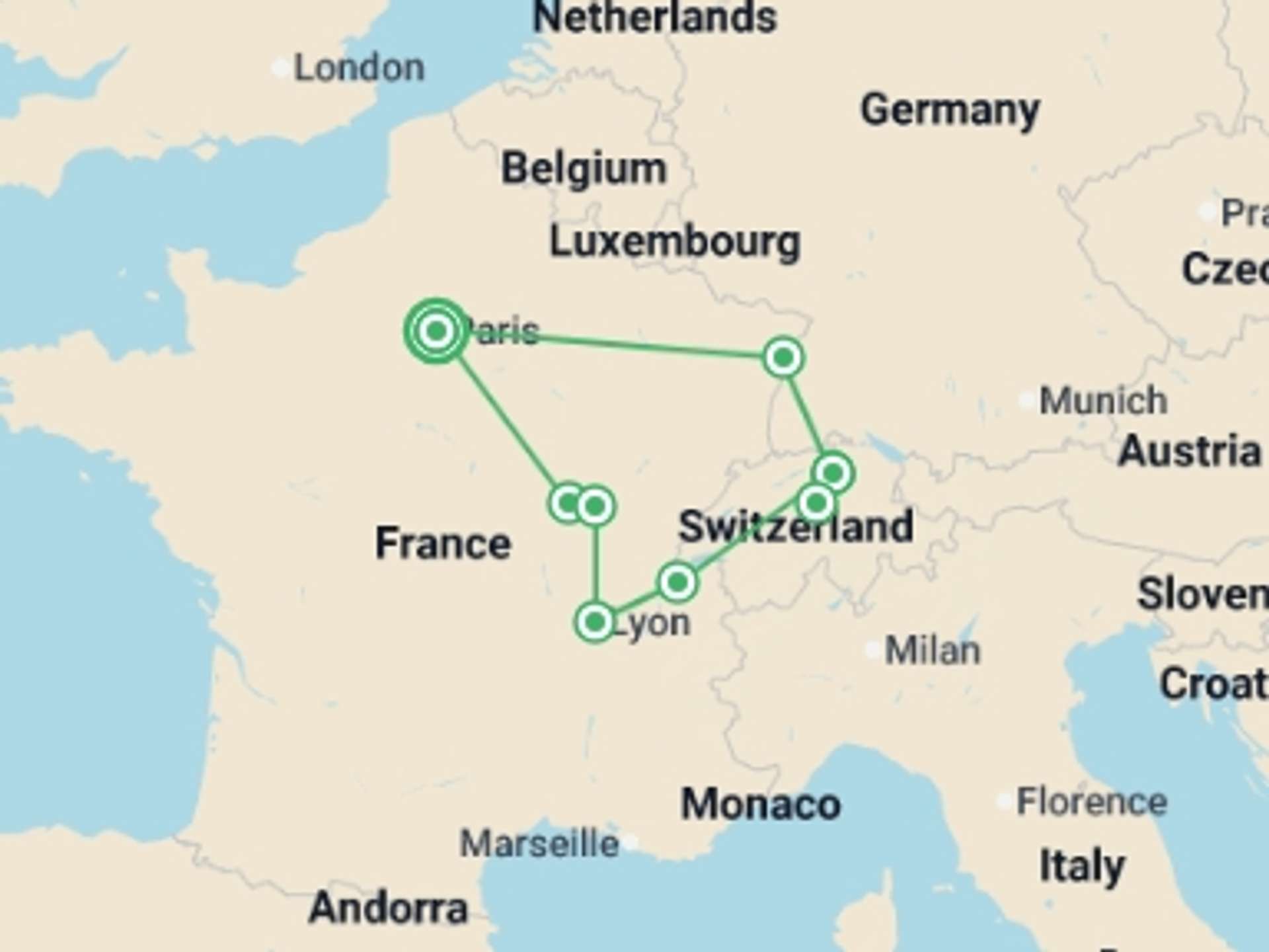 Switzerland 8-Day tours
