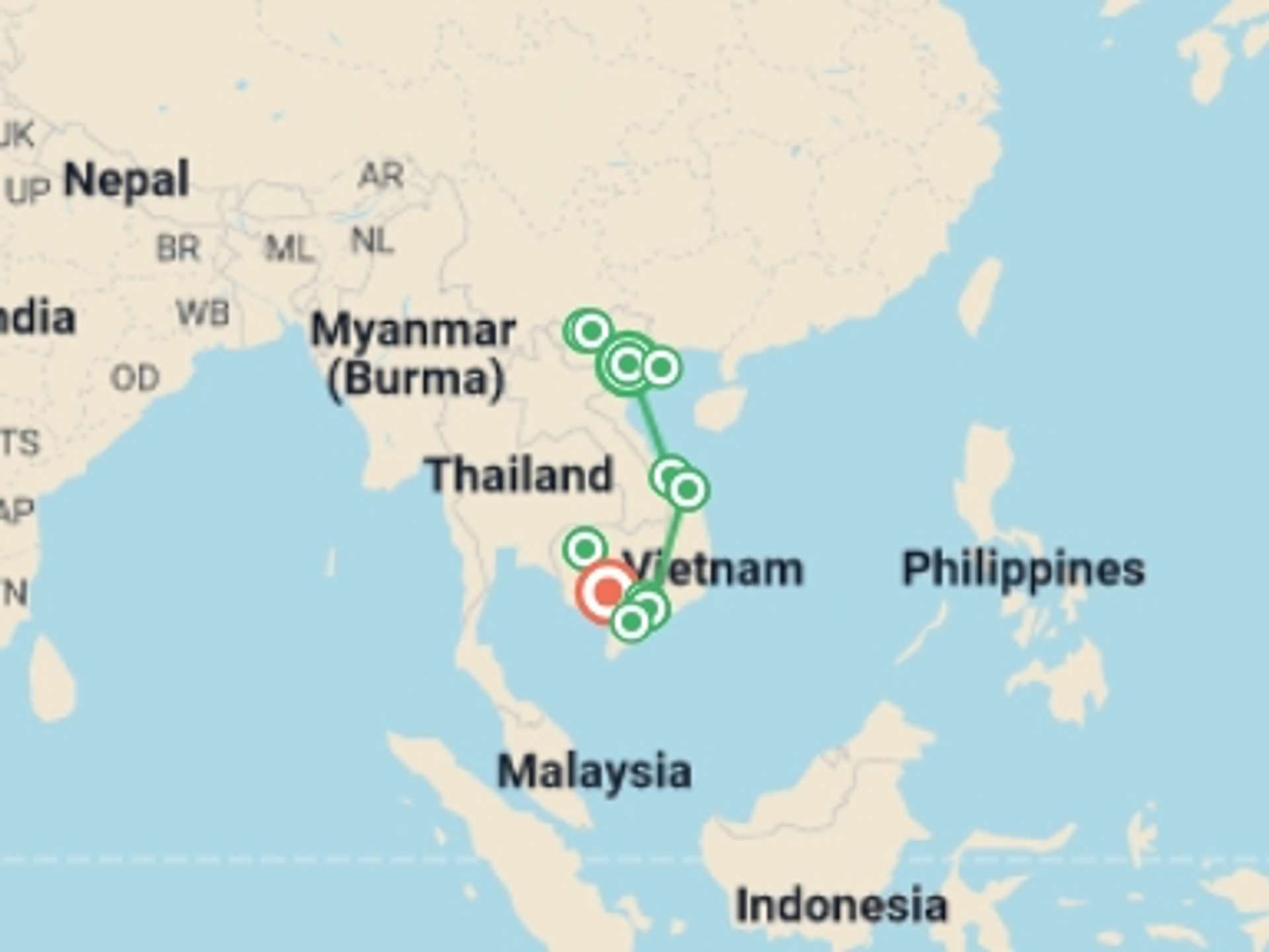 Halong Bay 21-Day tours