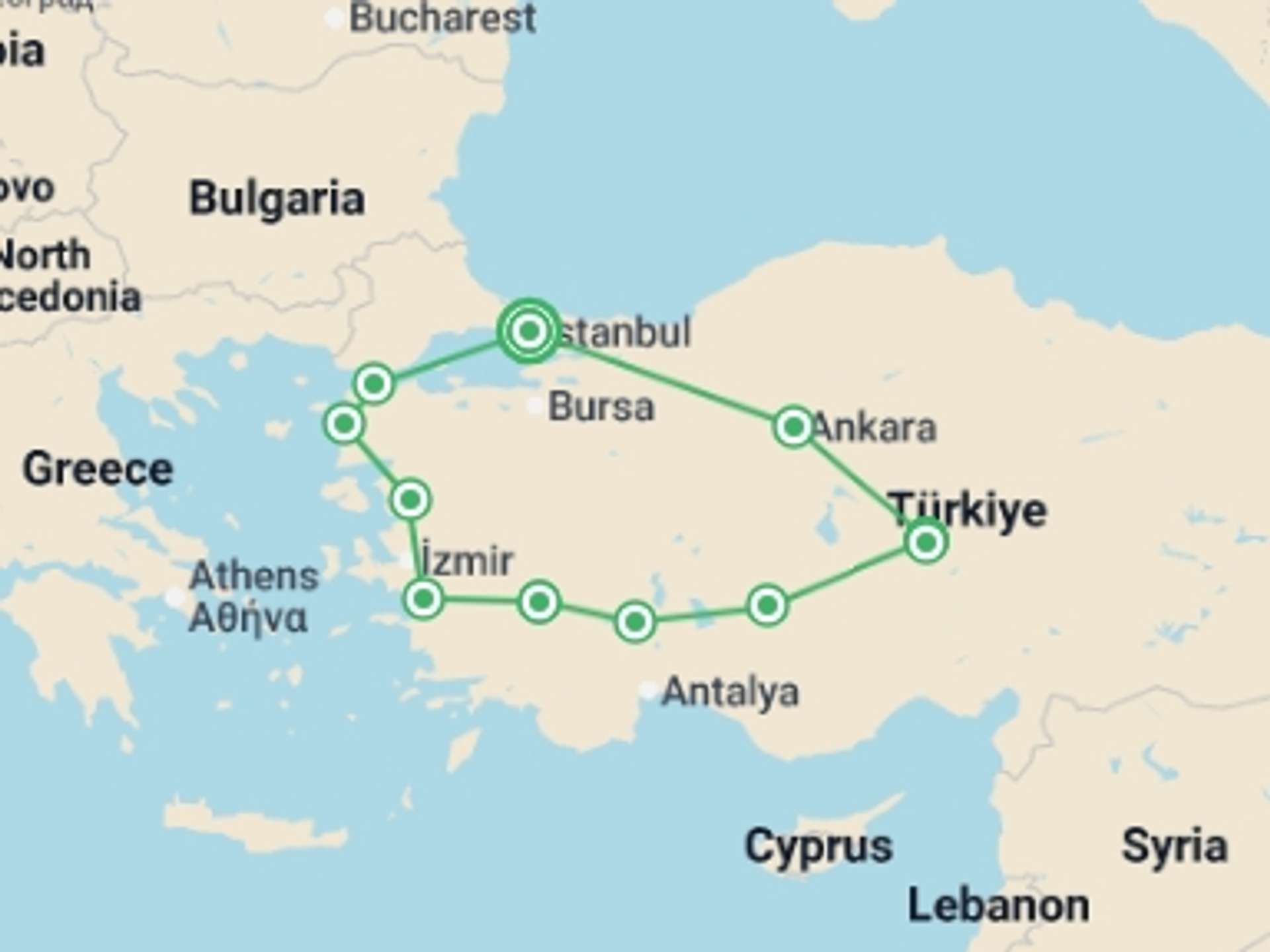 Pamukkale 11-Day tours