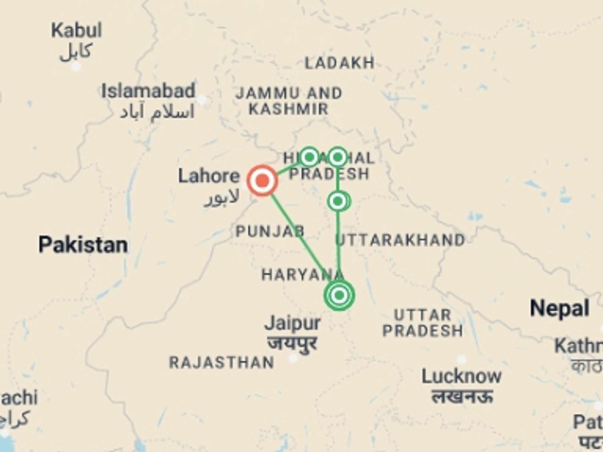 India 10-Day tours