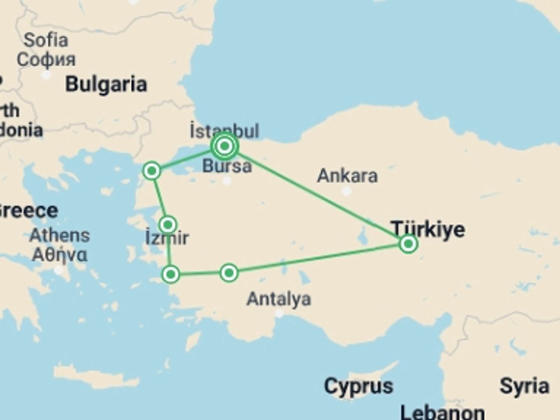 Pamukkale 10-Day tours