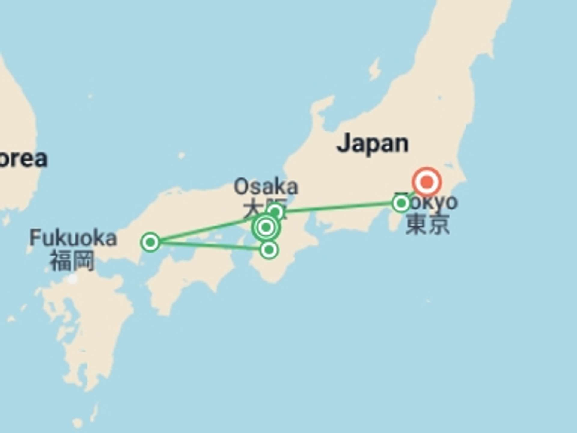 Osaka 9-Day tours