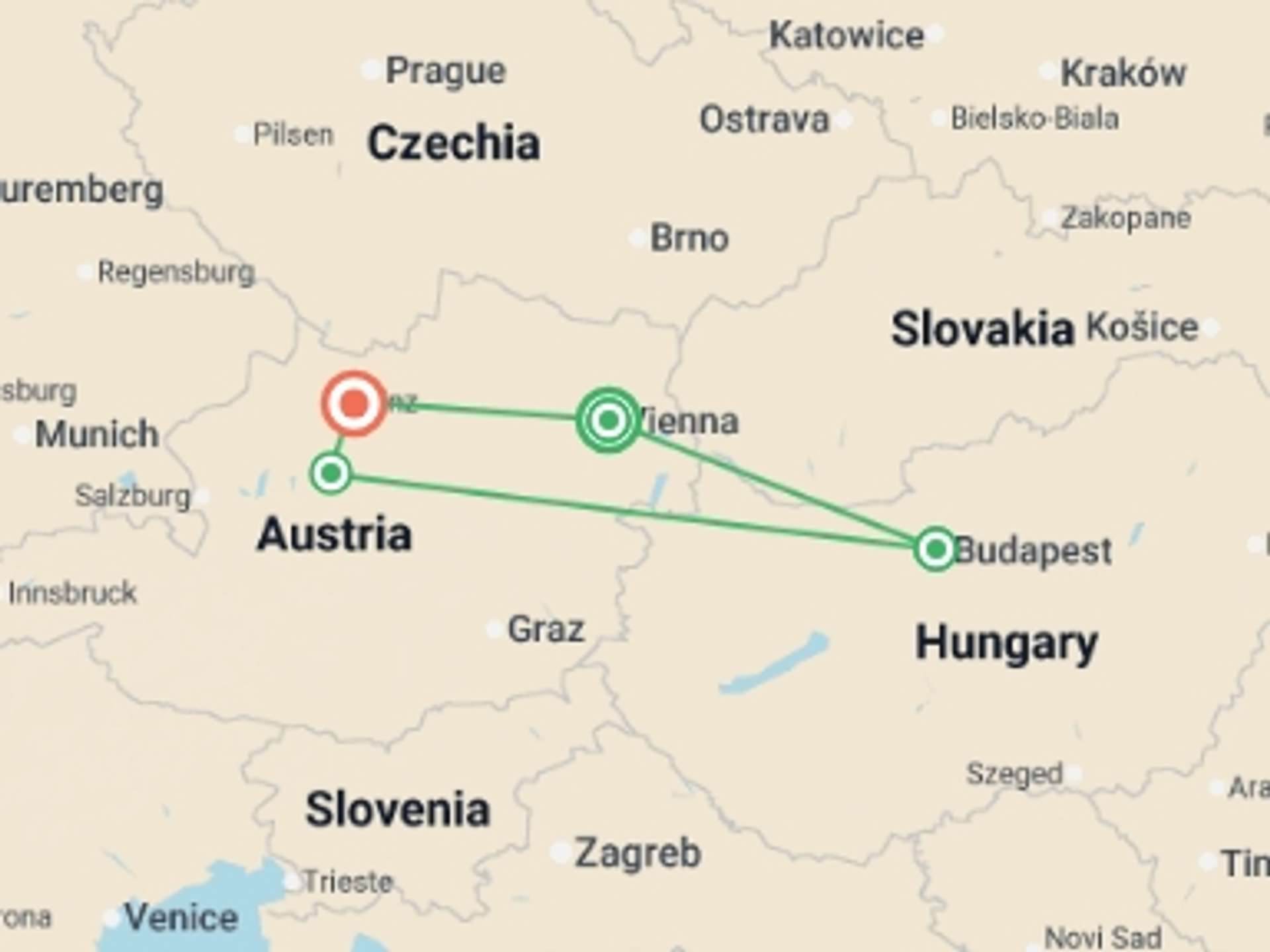 Eastern Europe 8-Day tours