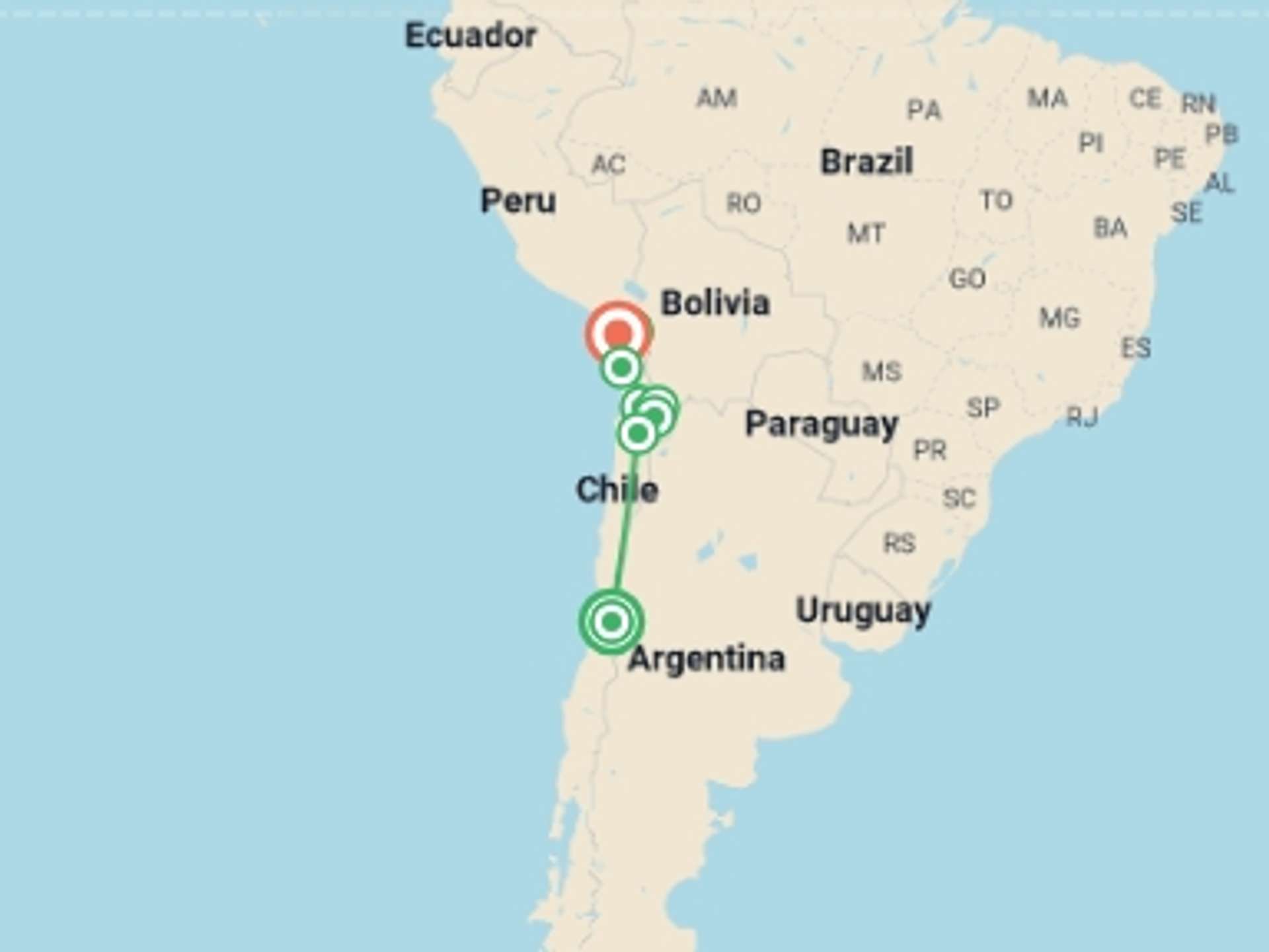 Chile 10-Day tours