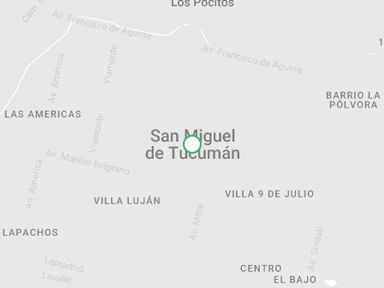Map itinerary of Argentina Tour in December 2025 with 2 destination visits for the trip: Tafi Del Valle Day Tour