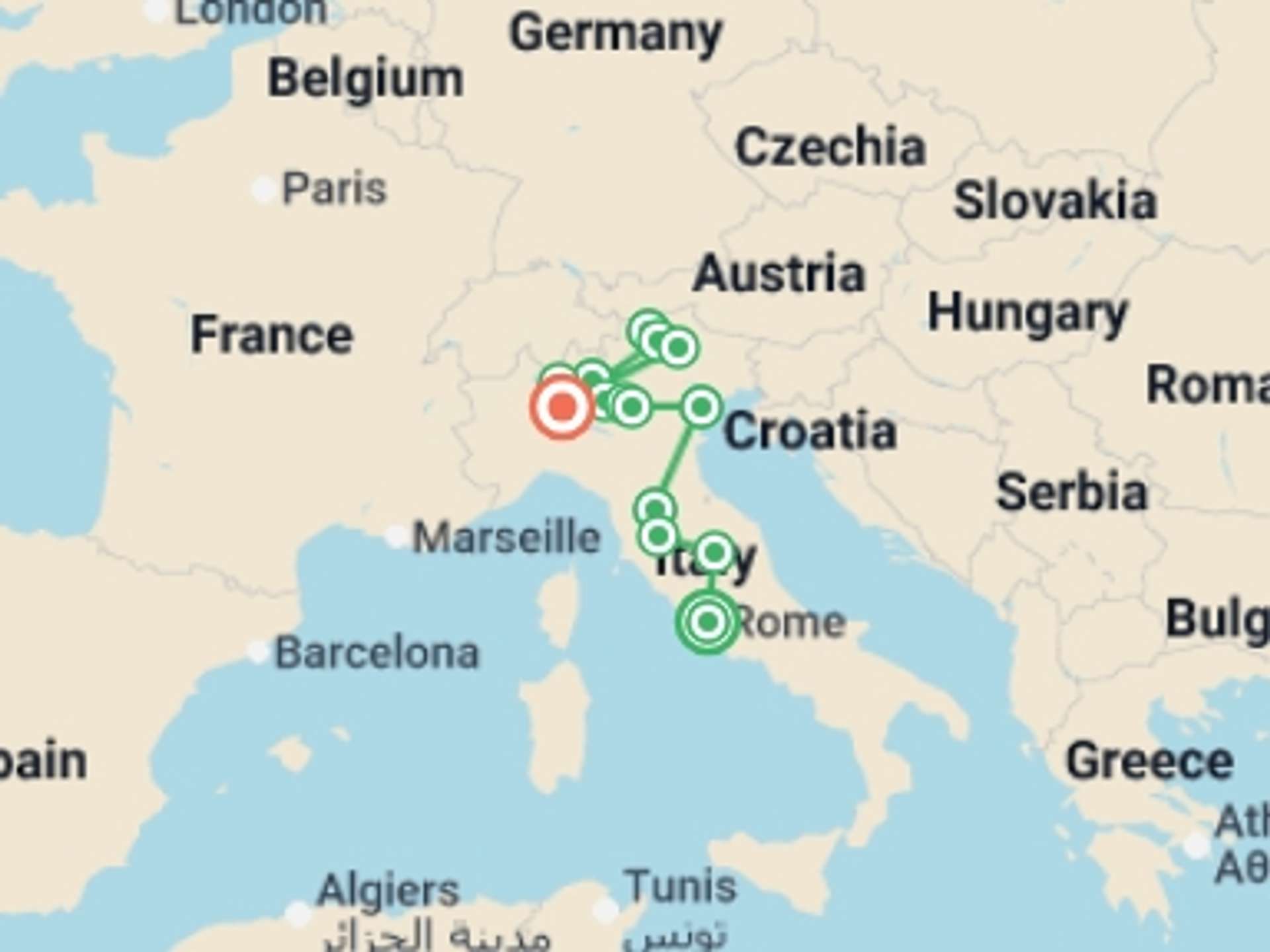 Florence 17-Day tours
