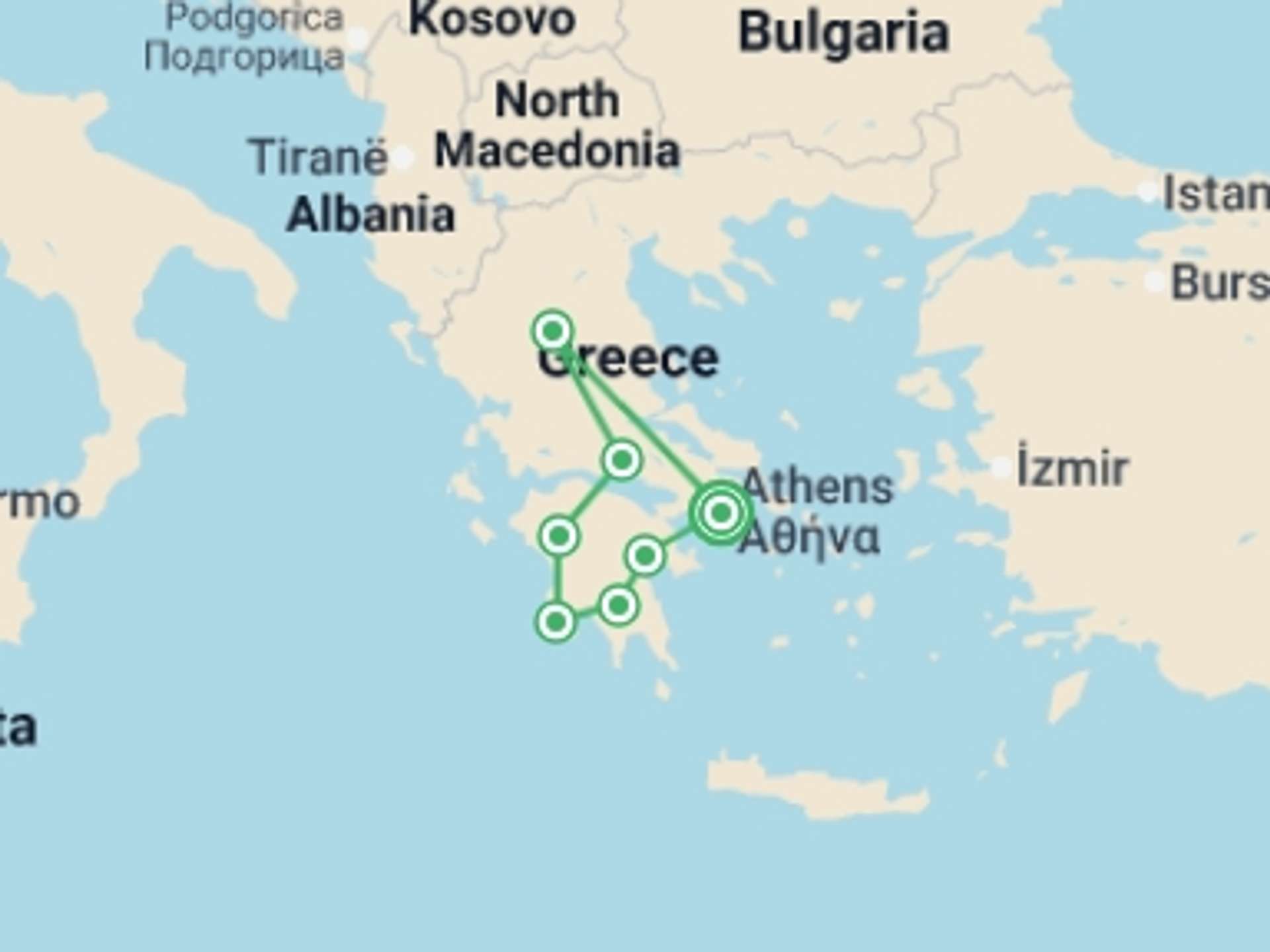 Athens 9-Day tours