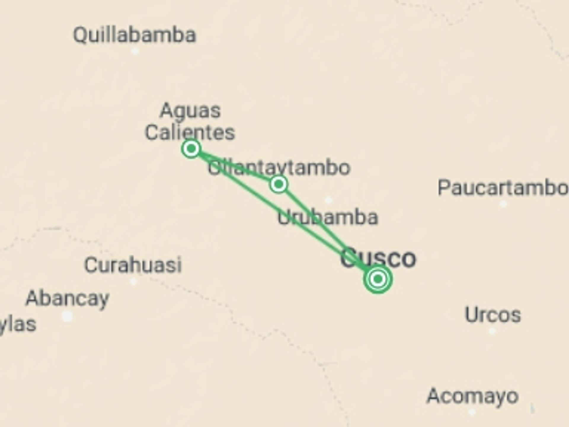 Aguas Calientes 2-Day tours
