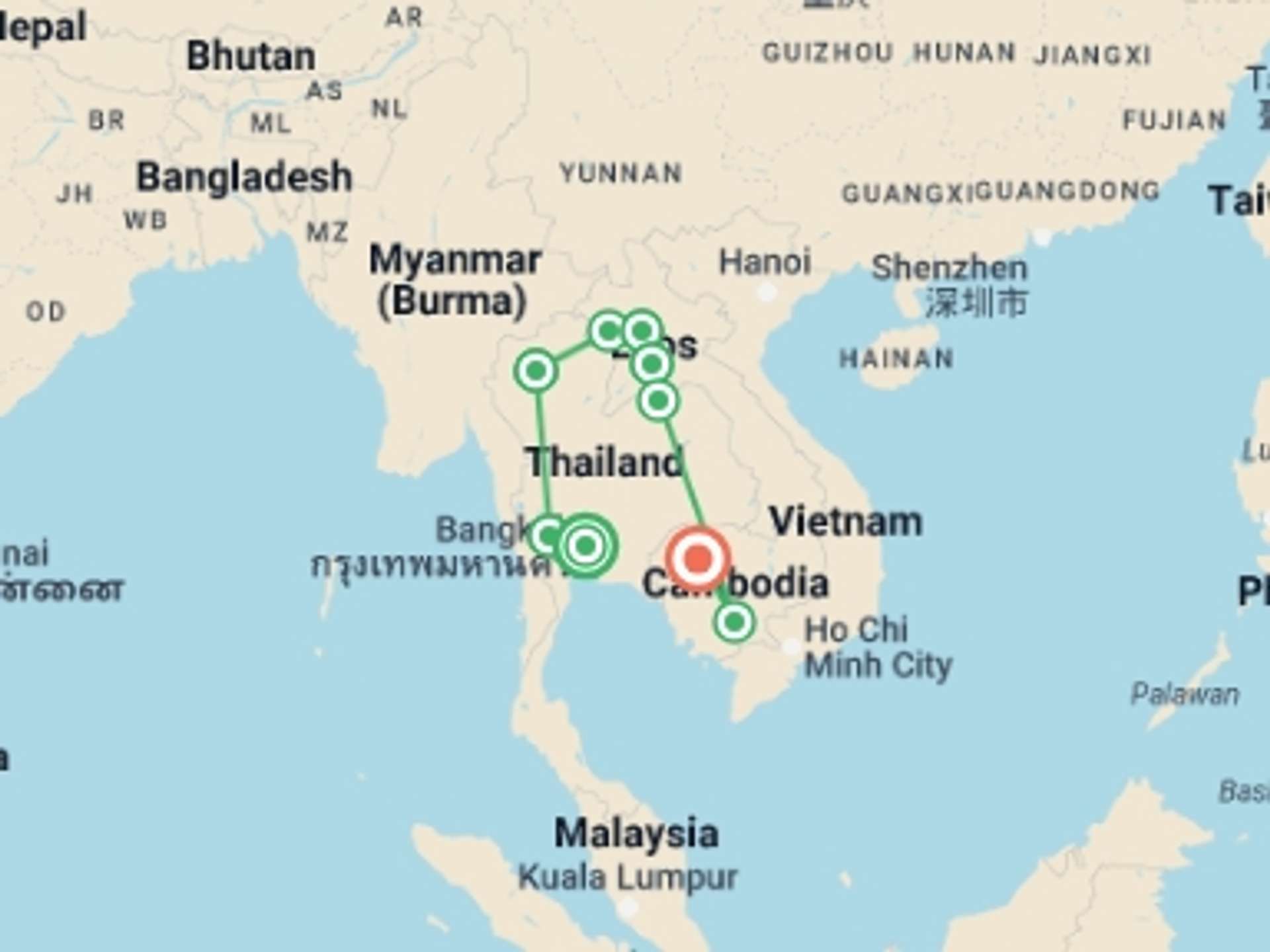 Bangkok 16-Day tours