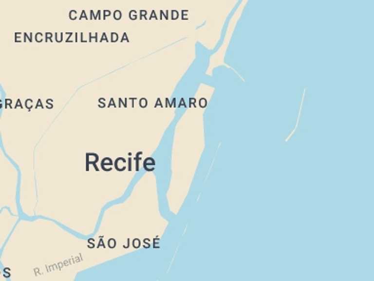 Map itinerary of Brazil Tour in Summer with 1 destination visits for the trip: Tour to Praia do Capitao