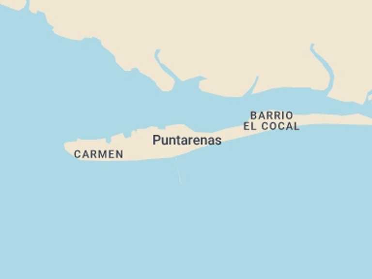 Map itinerary of Costa Rica Tour in November 2025 with 1 destination visits for the trip: Horseback Riding From Jacó