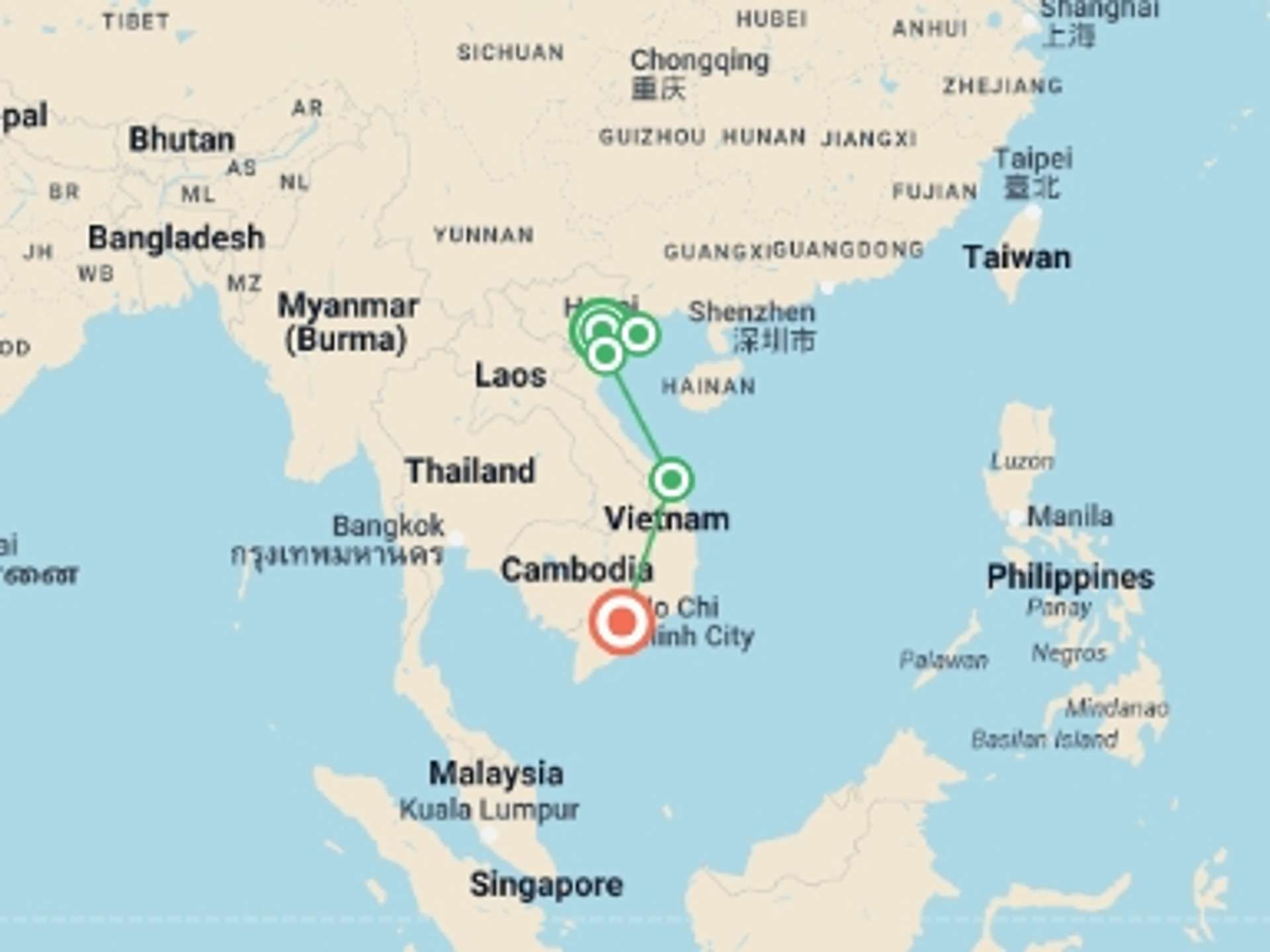 Halong Bay 12-Day tours
