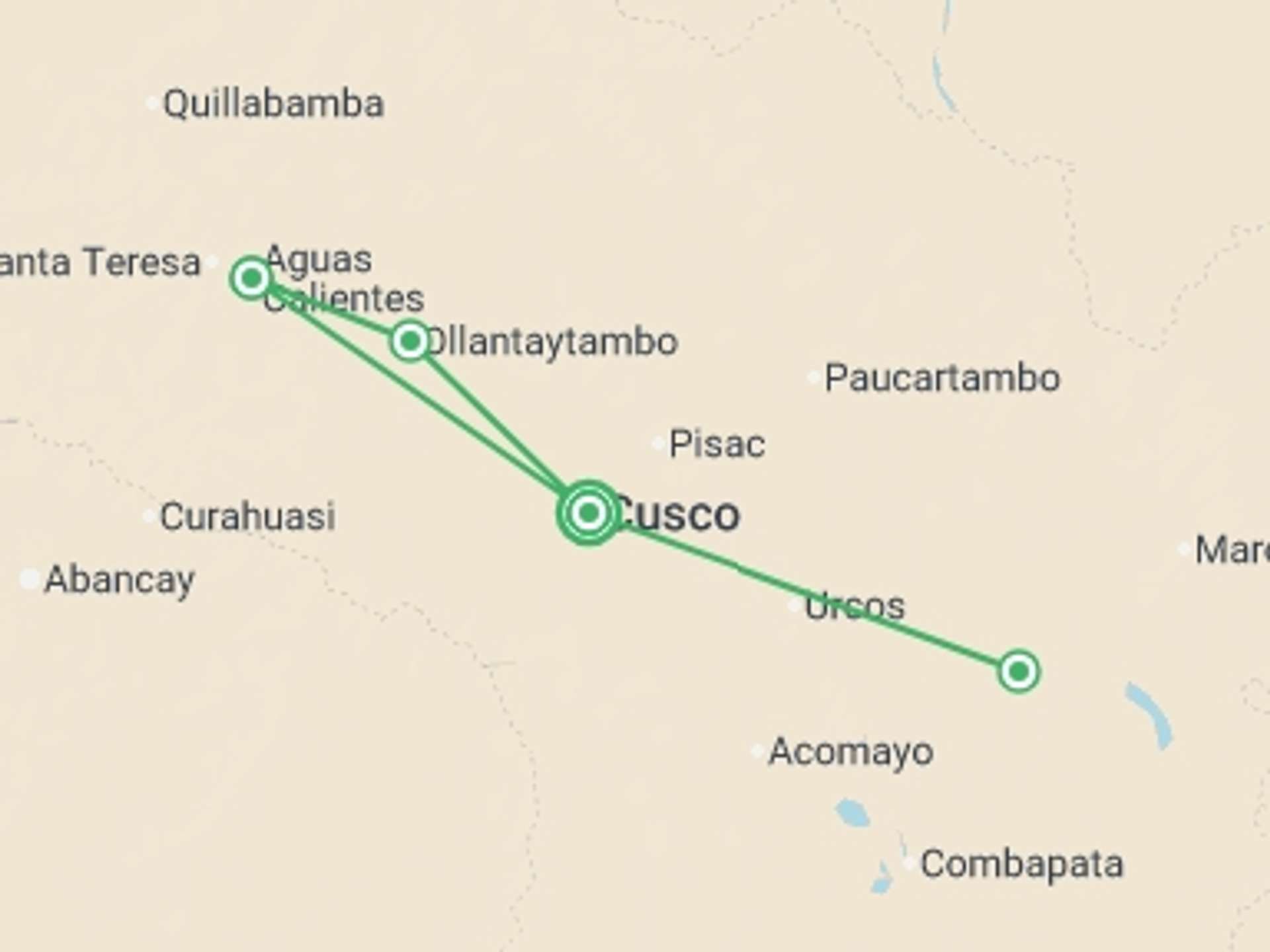 Aguas Calientes 7-Day tours