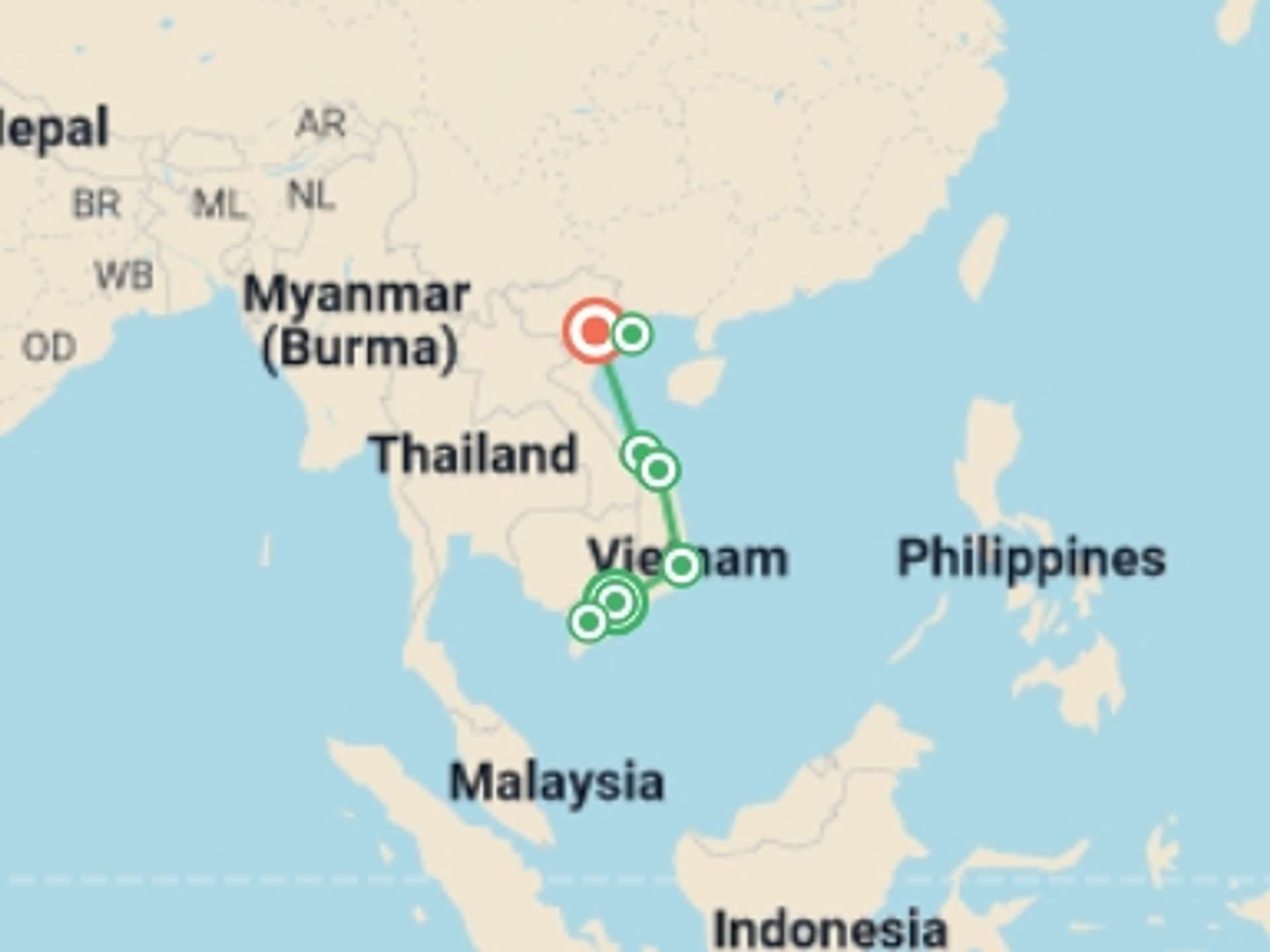 Hoi An 15-Day tours