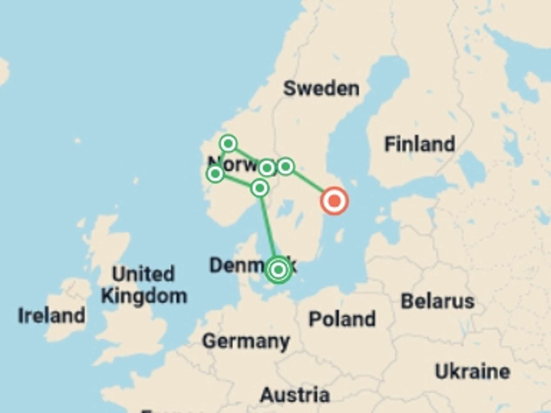 Scandinavia 12-Day tours