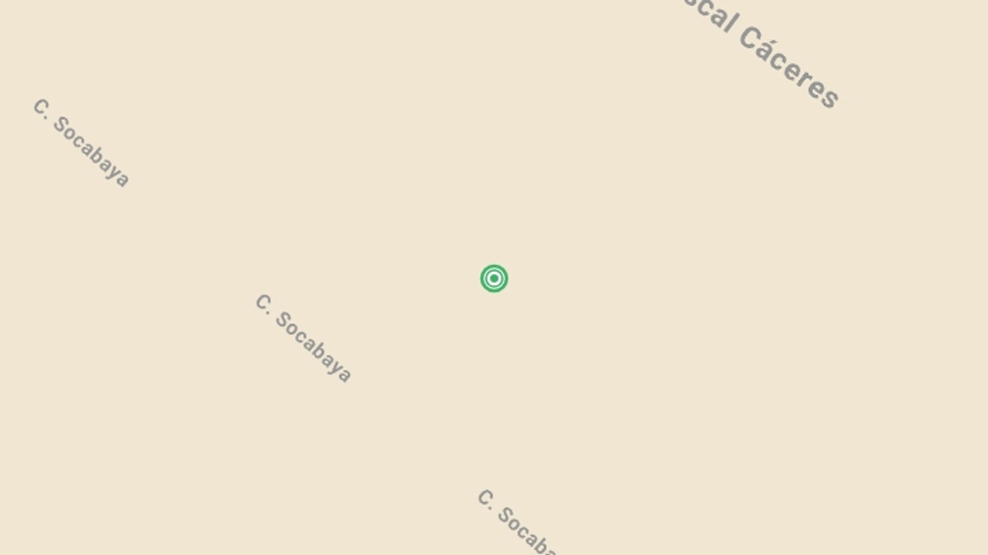 A map showing the tour itinerary for the trip: 2-Day Colca Canyon Classic Tour - Yanque, starting in Arequipa, Peru and ending in Arequipa, Peru going through 0 other destinations.