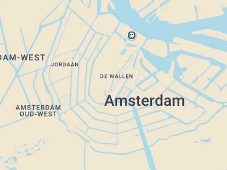 Map of a Museum and gallery visits Tour with 1 destination visits for the trip: Guided Tour in the Van Gogh Museum