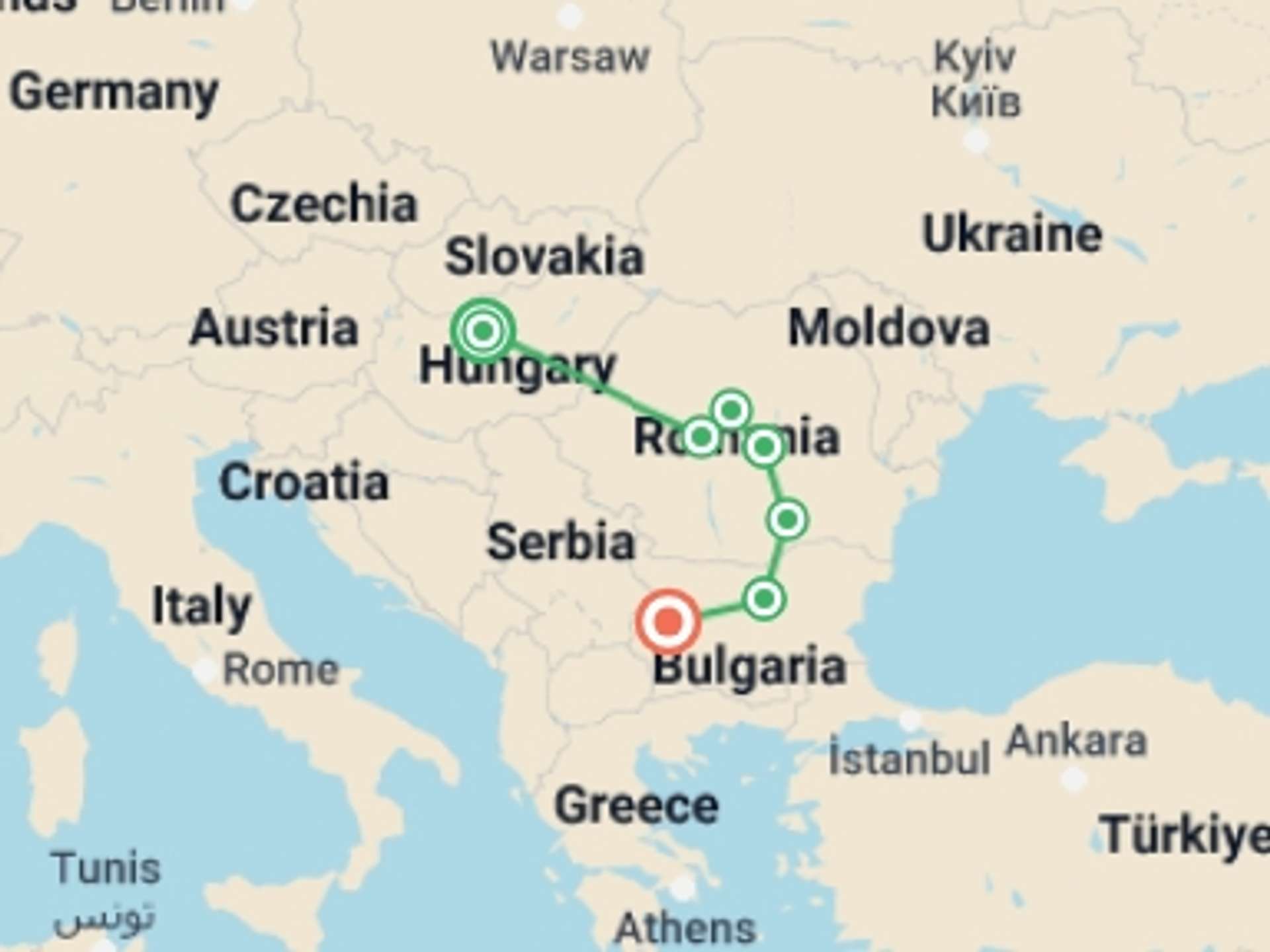 Eastern Europe 10-Day tours