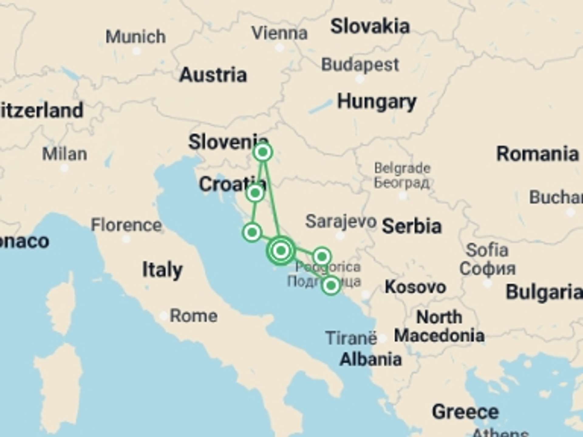 Split 11-Day tours