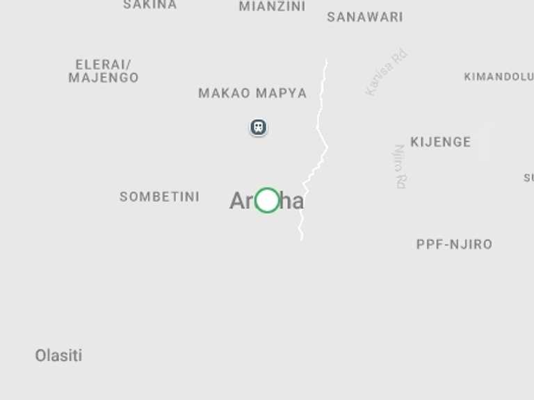 Map of Ngorongoro Crater Explorer Tour with 2 destination visits for the trip: Ultimate Day Trip to the Ngorongoro Crater