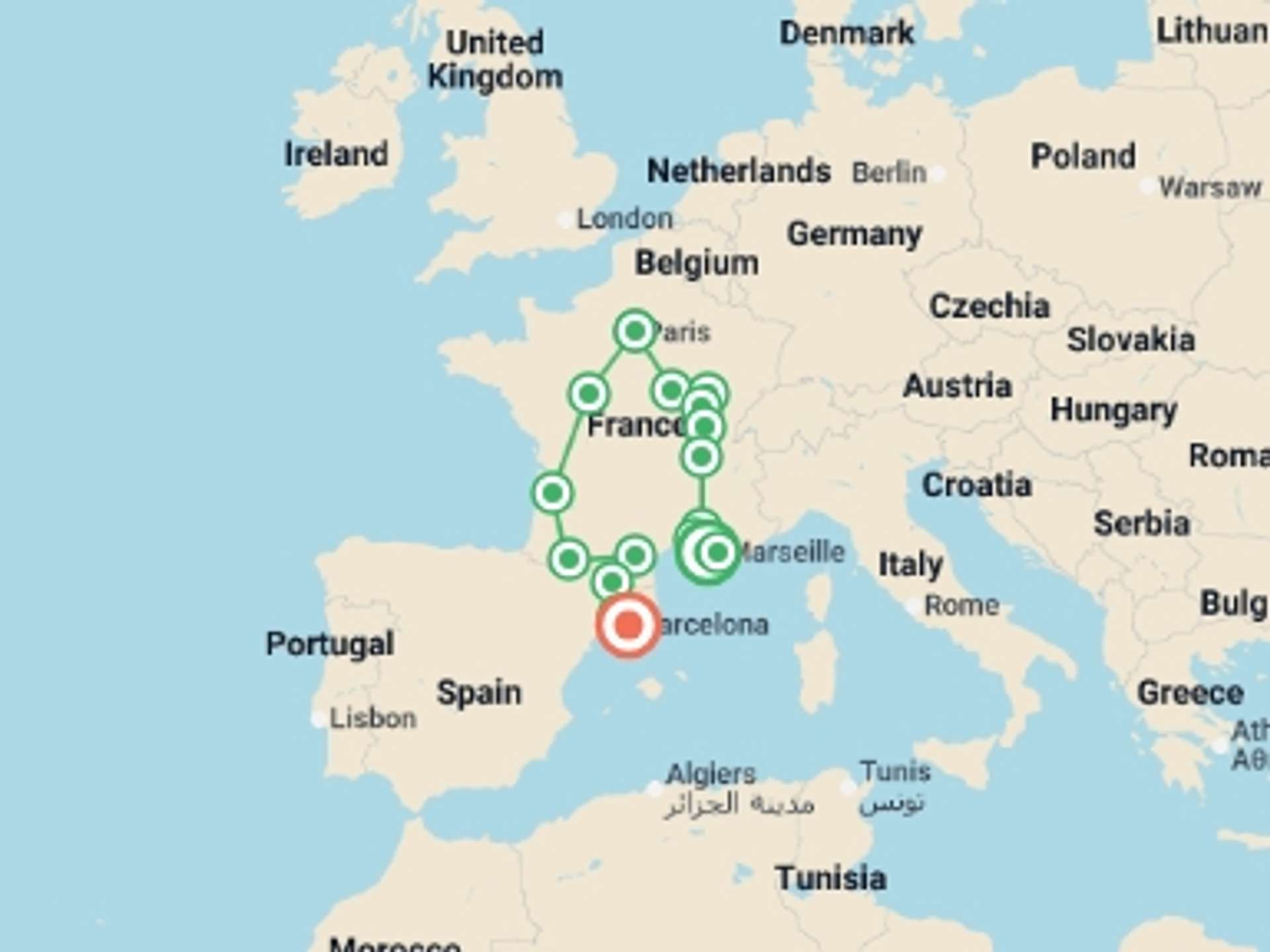 Paris 12-Day tours