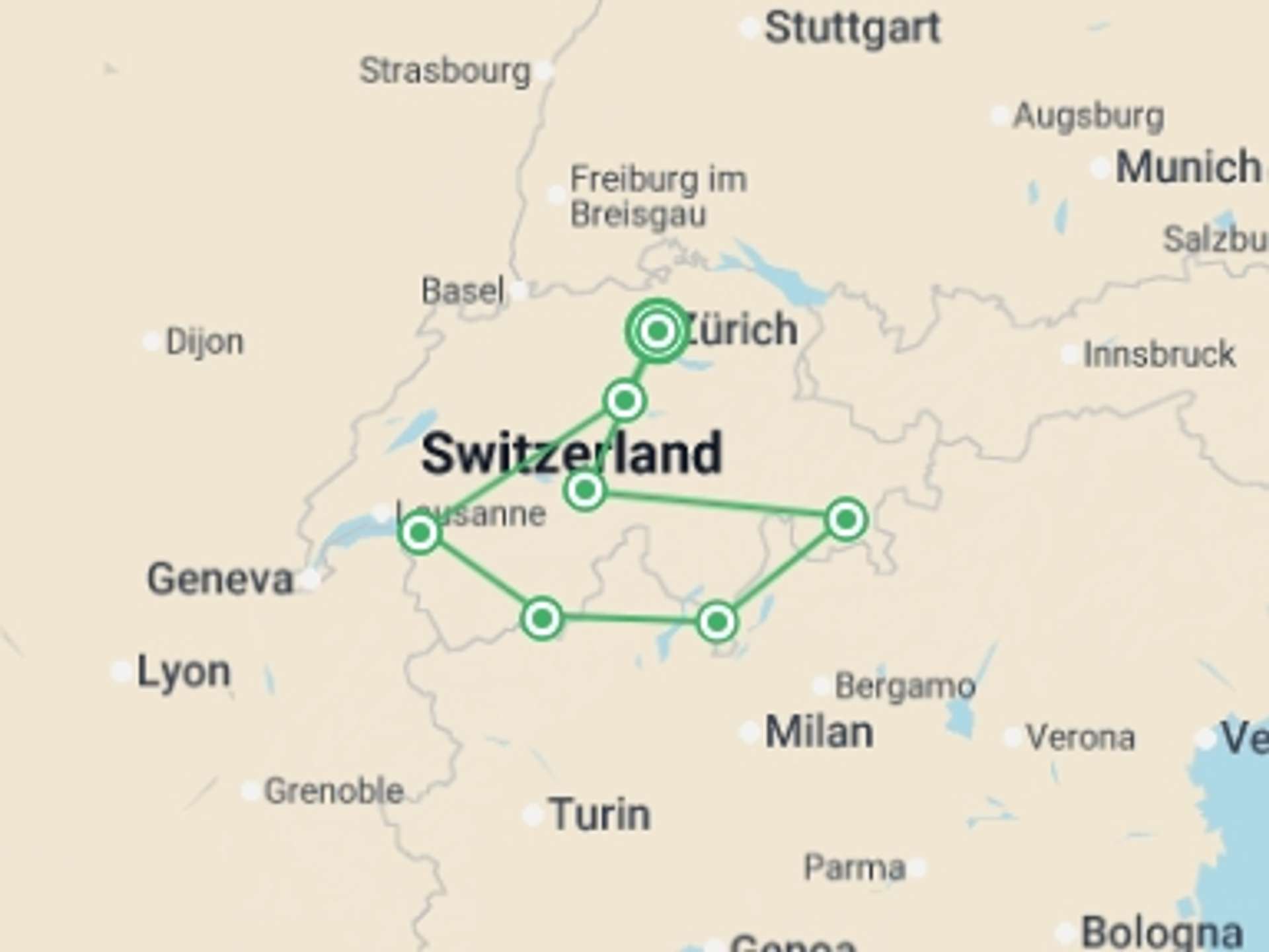 Switzerland 14-Day tours