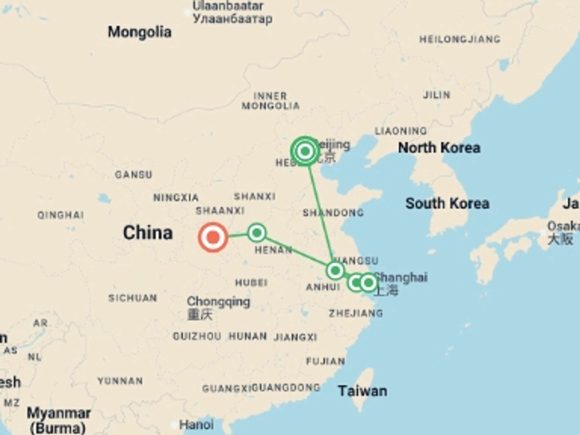 Shanghai 10-Day tours