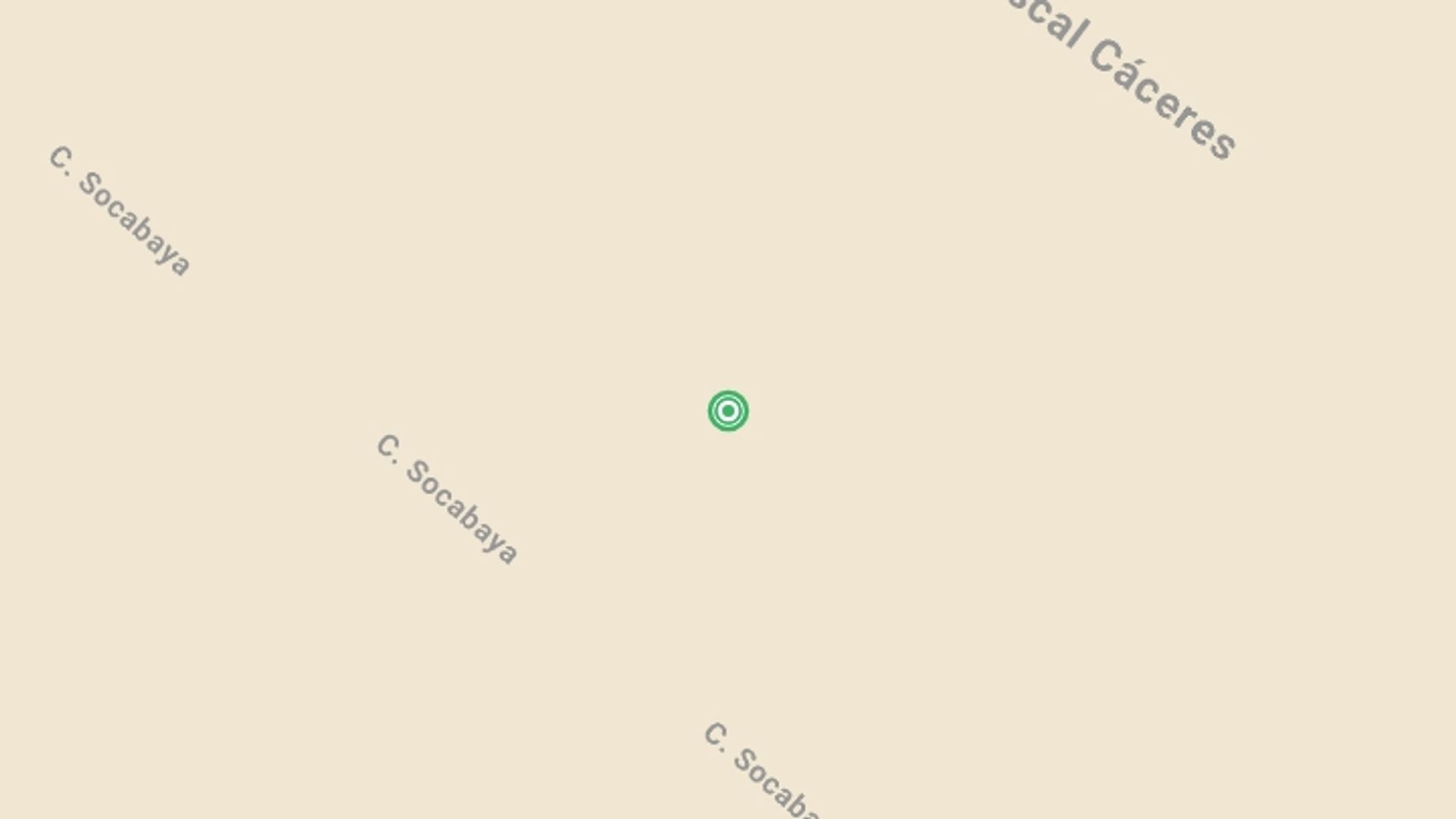 A map showing the tour itinerary for the trip: 2-day Climbing Misti Volcano, starting in Arequipa, Peru and ending in Arequipa, Peru going through 0 other destinations.