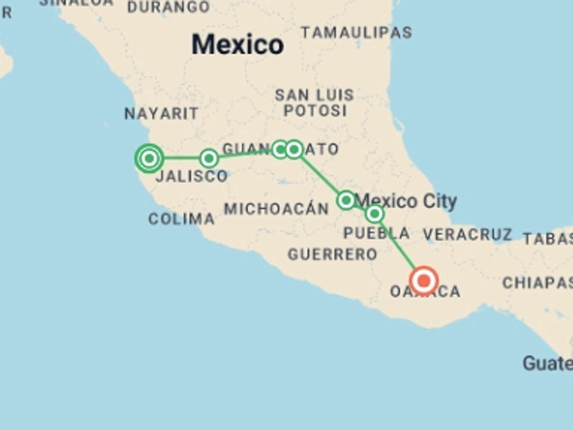 Mexico 15-Day tours