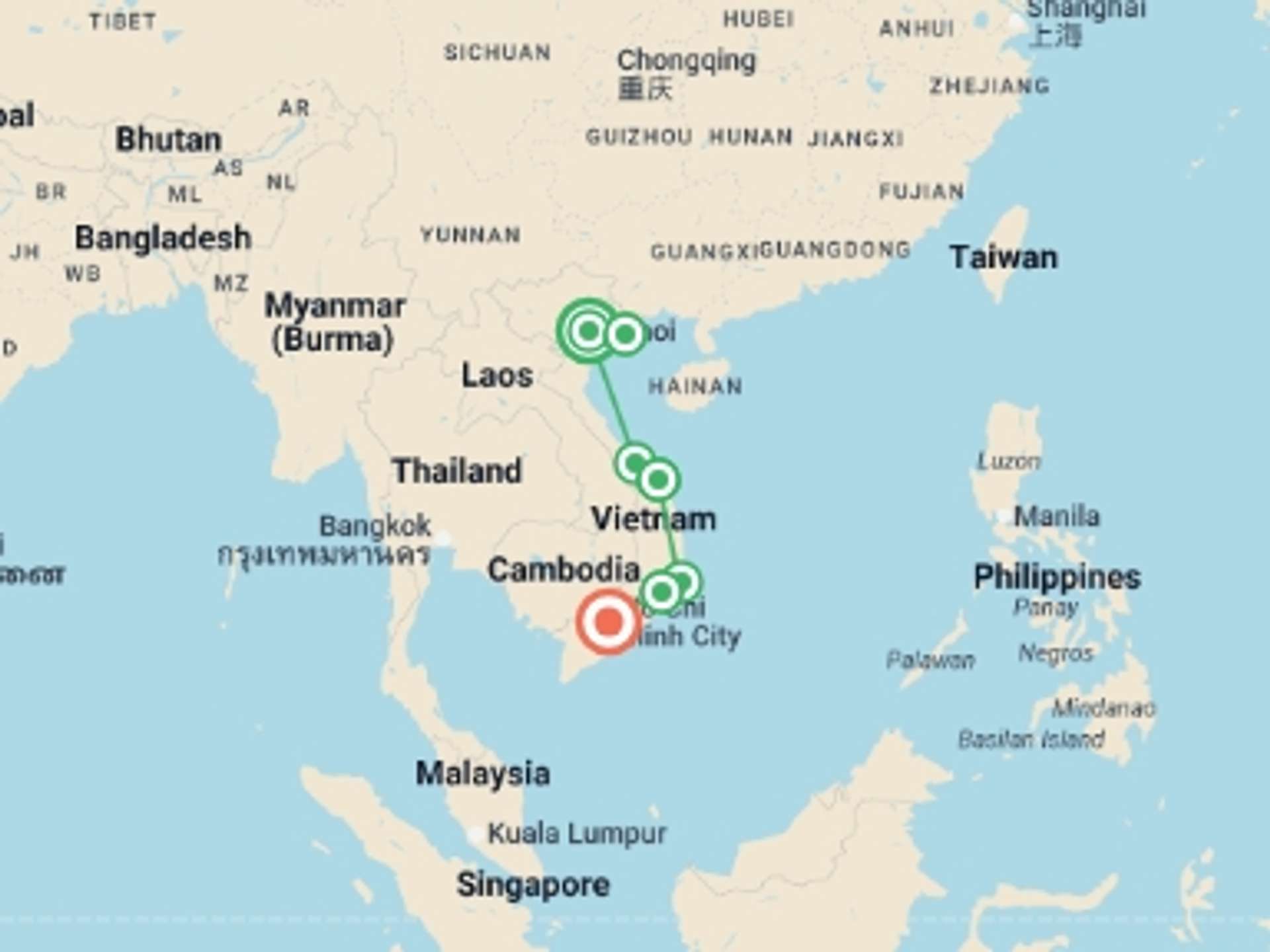 Halong Bay 11-Day tours